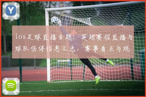 ios足球直播专题：英超赛程直播与球队伤停信息汇总，赛事看点与观赛指南